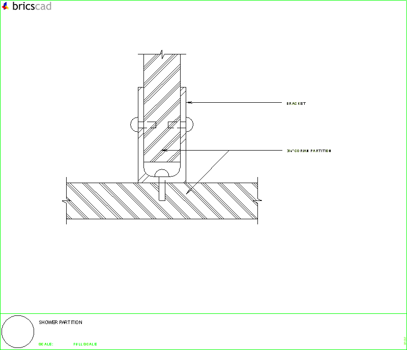 How to connect two partition sections. AIA CAD Details--zipped into WinZip format files for faster downloading.