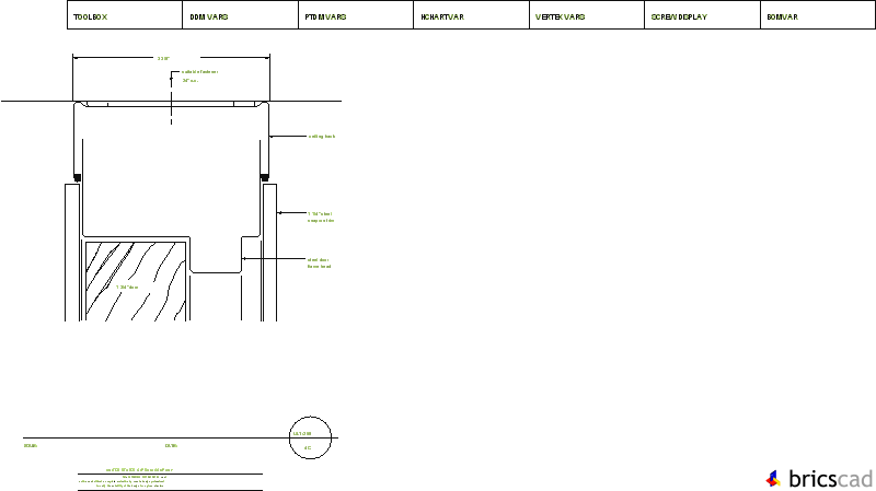 ULT258 DOOR FRAME HEAD 4C. AIA CAD Details--zipped into WinZip format files for faster downloading.