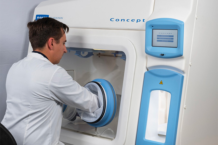 The Baker-Ruskinn Concept is a range of modular systems that provides a rapid and secure analysis of research samples.
