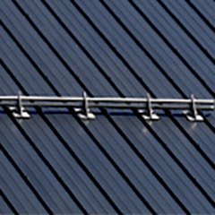 Snow guards by roof type: Metal
