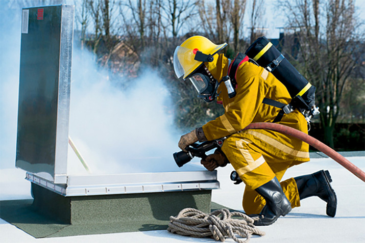 Automatic Smoke Vents protect property and aid firefighters