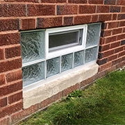 Basement and Bathroom Glass Block Windows