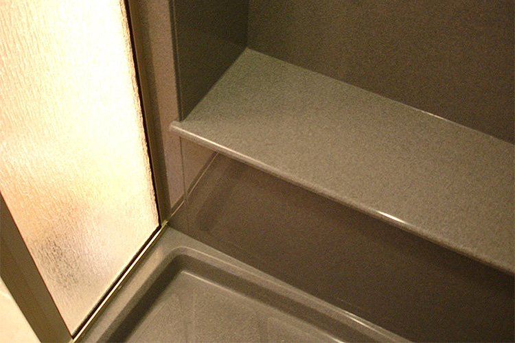 Solid Surface Shower Wall Panel & Base Kits - Innovate Building