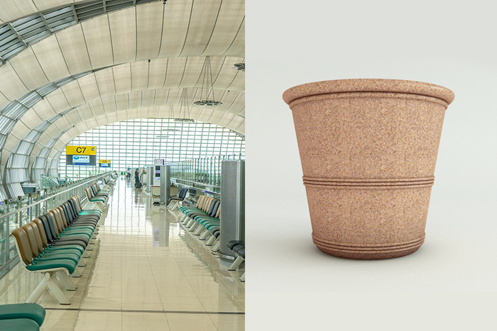 Beautifying Transit Hubs: How Resin Planters and Furniture Improve Public Transportation Areas