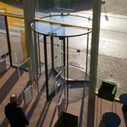 Belgium's Arta'a Arts Center Installs Boon Edam All-Glass Revolving Door for Safety/Design