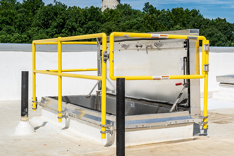 Bil-Guard® 2.0 Roof Hatch Safety Railing System