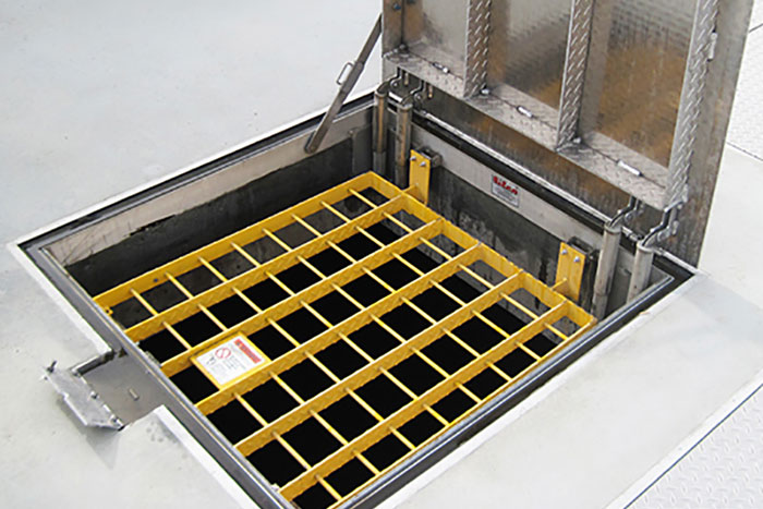 Bilco Fall Protection Grating for Floor Access Doors