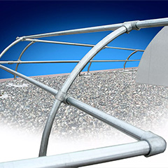 BlueWater Architectural Series Roof Guardrail System