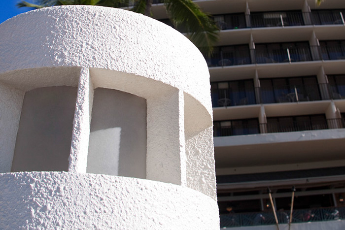 Illuminated Bollards, Outrigger Resort, Hawaii