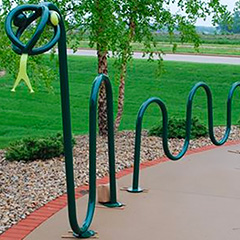 Brighten Your Space with Themed Bike Racks