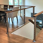 CableView Stainless Steel Square Cable Railing
