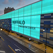 Case Study: Buffalo Convention Center Backlit Facade