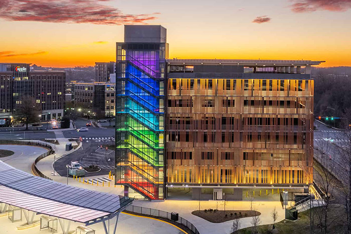 Case Study: Value Engineered Faux Terracotta Façade, Fairfax, VA Commuter Center