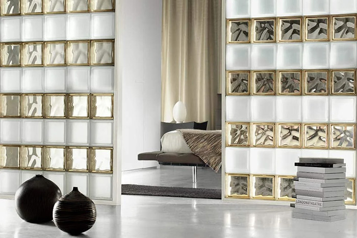 Colored and Frosted Glass Blocks from Innovate Building Solutions
