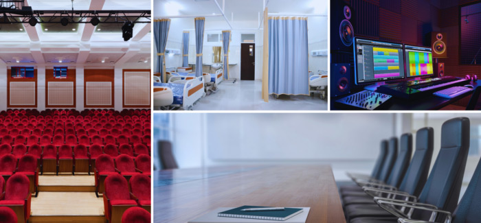 Common Applications for Acoustic Resistant Door & Frame Assemblies