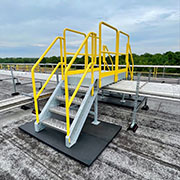 Crossover Stairs from Safety Rail Company