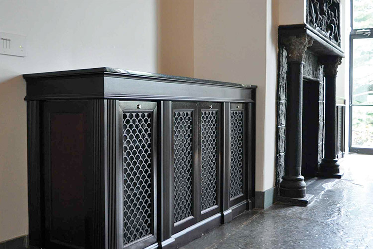 Custom Period-Matched Perforated Grilles