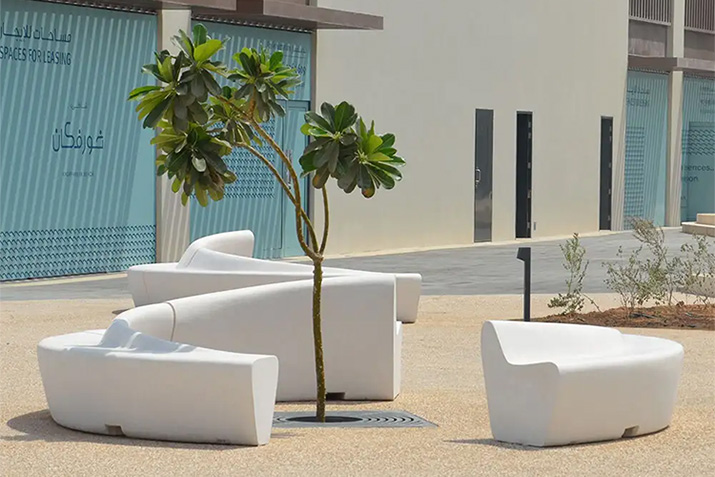 Discover 14 Captivating Public Outdoor Seating Designs by Wausau Tile