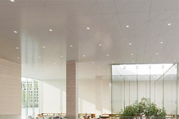 Downlighting Solutions For Specialty Metal Ceilings