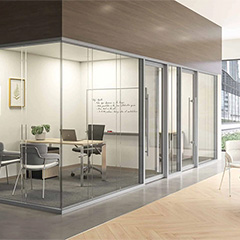 Dual Glazed LiteSpace: Enhanced Acoustic Privacy Meets Modern Design for Interior Spaces