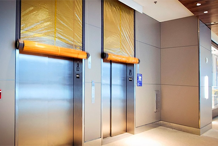 Elevator Smoke Containment - Smoke Curtain