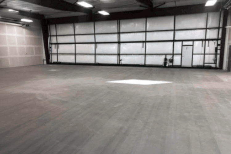 Elite Crete Systems’ HERMETIC™ Flooring Delivers Superior Durability for Aircraft Hangars An airplane hangar had HERMETIC™ Neat Floor installed because these floors are extremely durable and can withstand petrochemicals including Skydrol fluids.