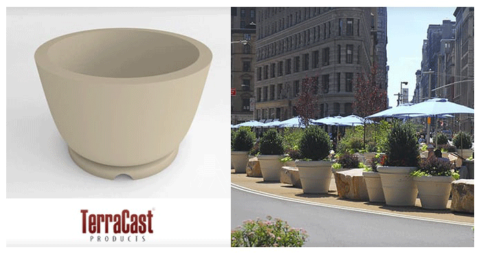 Enhancing Urban Spaces with Resin Planters