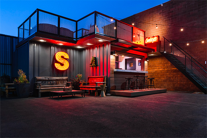 Feeney Project Showcase: Art Steedle’s Container Bar