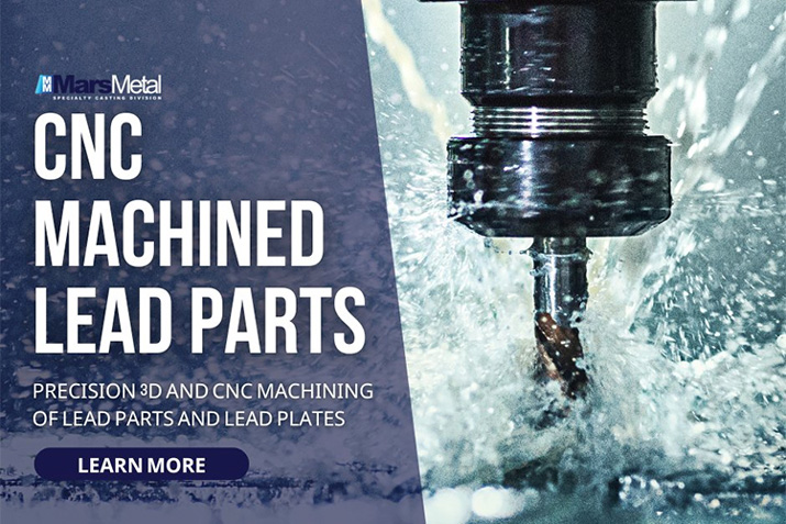 Get precision & durability with Mars Metal's CNC Machined Lead Parts