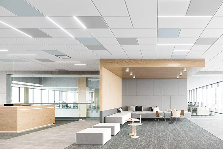HEALTH ZONE Ceilings contribute to improved indoor environmental quality (IEQ) for every healthy space