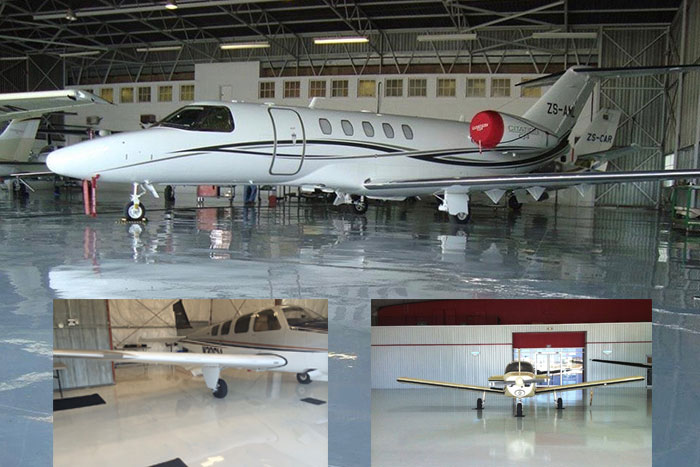 Hermetic Aircraft Flooring System from Elite Crete Systems