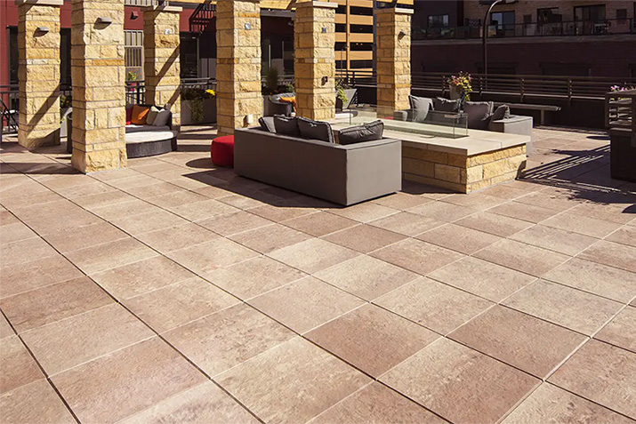 High-Performance Architectural Concrete Pavers