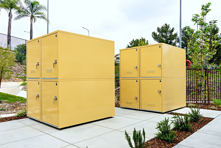 How to select a bike locker