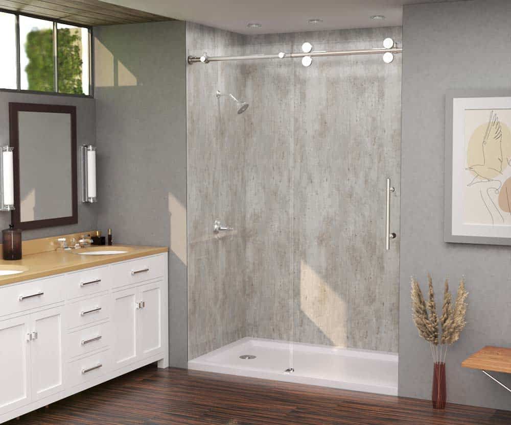 Shower Replacement Kits - Complete with Base, Walls & Door