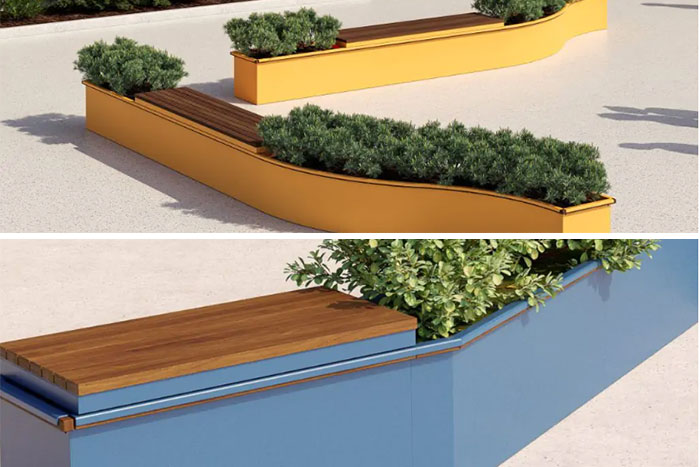 Introducing: CANOE Modular Planters from Maglin Site Furniture