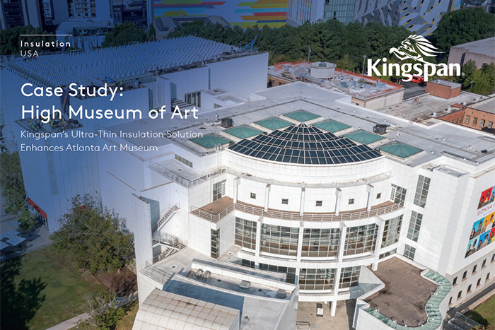 Kingspan’s Ultra-Thin Insulation Solution Enhances Atlanta Art Museum