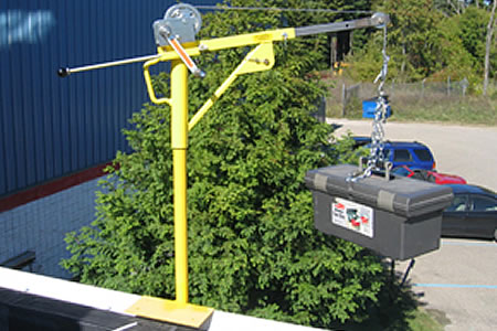 Cranky Portable Winch System/Mounting Posts