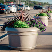 Large Commercial Planters from TerraCast