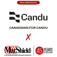 MarShield Named Official Canadians for CANDU Ambassador