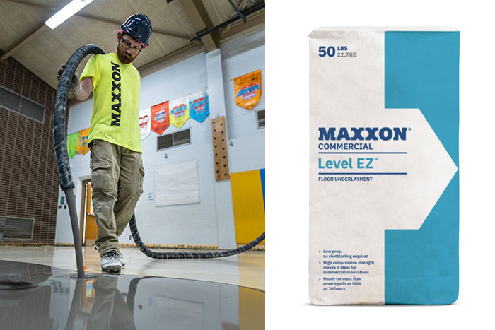 Maxxon Level EZ Floor Underlayment - The Time-Saving Self-Leveler