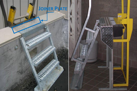 Never Jump Off a Parapet Again with the Ladderport Parapet Back Ladder System
