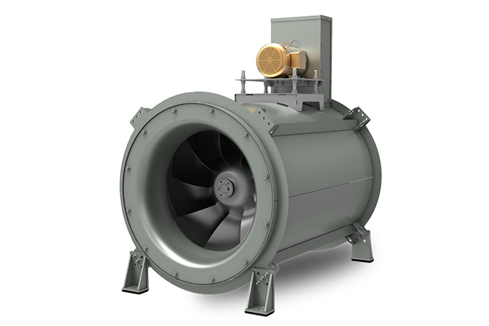 New: Mixed Flow Inline Fan (MXI) from PennBarry