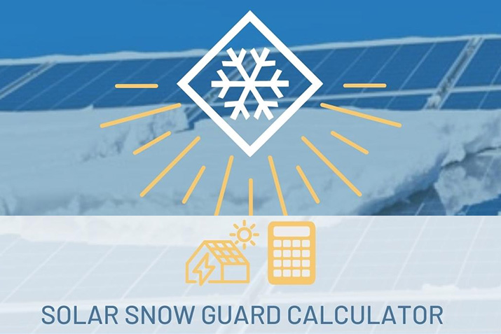 New Solar Snow Guard Calculator developed by Alpine SnowGuards