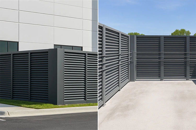 PalmSHIELD Akinitos™ M30-P1 - Architectural Screening that Doubles as Crash Rated Vehicle Barriers