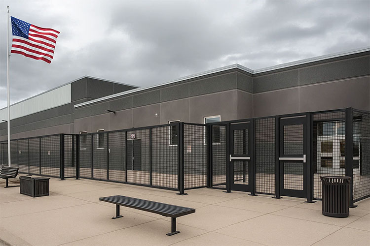 PalmSHIELD Vulcan Pedestrian Gates - Secure Pedestrian Gates for High-Traffic Access