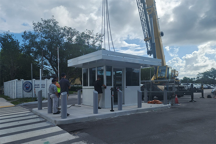 Par-Kut Prefabricated Steel Booths Simplify On-Site Installation