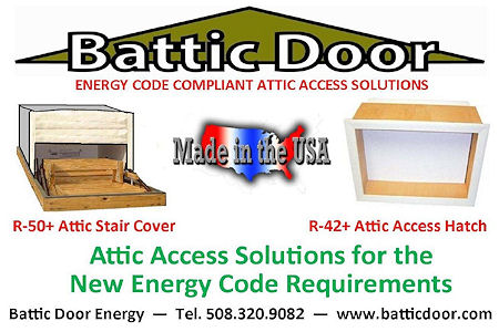 Attic access insulation