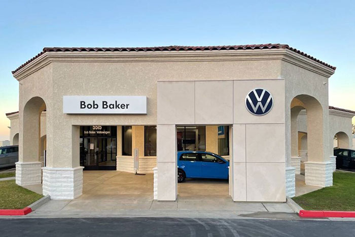 Project Showcase: Stone Panels at Bob Baker Volkswagen