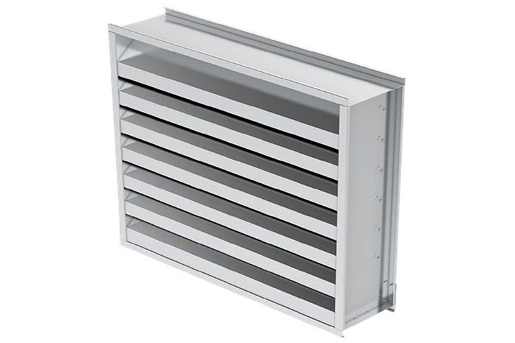 ACL1245V - Stationary Acoustical Louver Formed Louve ACL1245V - Stationary Acoustical Louver Formed Louve