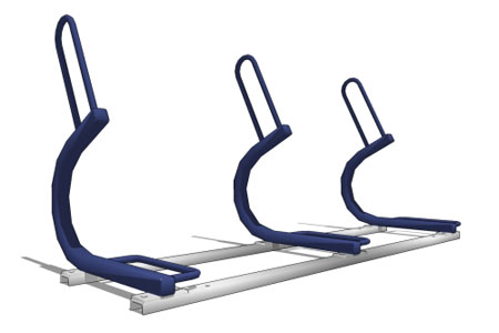 AECinfo.com News: Sentry Single Sided Bicycle Parking Racks